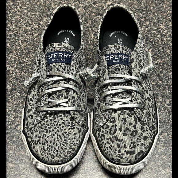 Animal print Sperry Sneakers 3 - Picture 2 of 8